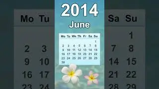 June 2014 Calendar