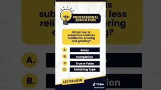 LET Review Drill: Professional Education #let #review #professionaleducation #education #drill