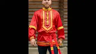 Рубаха красная. Костюмы от &laquo;Кадриль&raquo; Оформить заказ по номеру тел: + 7 (900) 529-11-49
