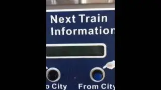 Train station voice...