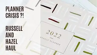 Planner Chatter and a Russell and Hazel Haul