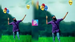Happy new year 2019 photo editing | PicsArt 2019 happy new year photo editing | 2019 photo editing