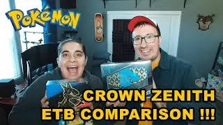 Crown Zenith is Fire! A Pok&eacute;mon Center vs Retail Elite Trainer Box (ETB) Comparison