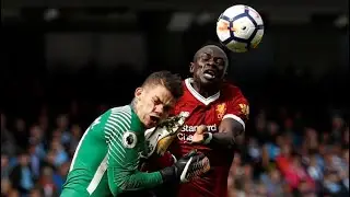 Sadio Mane Red Card vs Man City