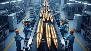 Inside the Bullet Factory 😱 (This Is How Millions Are Made Daily)