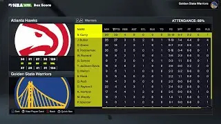 NBA 2K26 Golden State Warriors vs Atlanta Hawks (PC) GAMEPLAY [4K UHD]