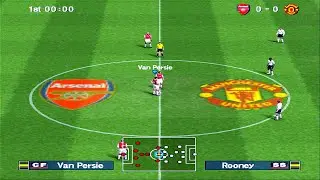 Pro Evolution Soccer 6 - Arsenal vs Manchaster United | PS2