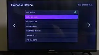 Как автоматически сканировать каналы на Smart TV HISENSE