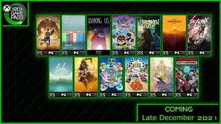 Coming to Xbox Game Pass Late December 2021 (ReUp)