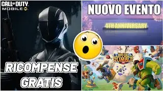 NUOVO EVENTO SKIN GRATIS + COLLABORAZIONE + NUOVA SKIN EPICA COD MOBILE ITA