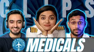 DGCA Medical Test For PILOTS | Pilot Podcast CLIPS