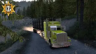 Peterbilt 389 - Offroad Logging Adventure | American Truck Simulator