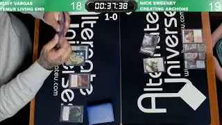 MTG Modern: Temur Living End vs 4 color Creativity Combo