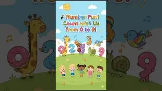 Learn Numbers with Fun! 🤩 Magical Number Rhyme for Toddlers! 🔢✨