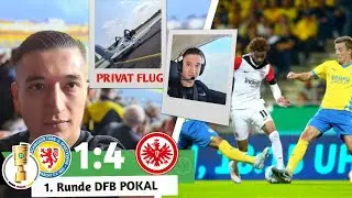 ✈️Per Flug zum DFB-Pokal✈️// Duell der Eintrachten // Stadionvlog