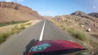 Iran - Mongol Rally 2015 - Driving the Aras river