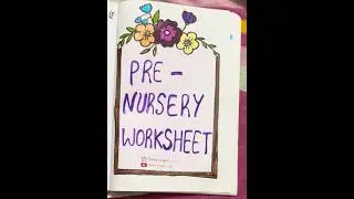 Pre nursery worksheet         #education #kids #prenursery #school #writing #worksheet #preprimary