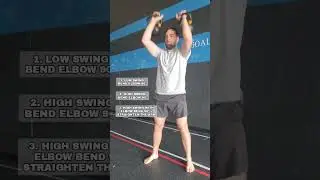 Kettlebell Snatch Progression #kettlebellsnatch #kettlebell #kettlebellbodyfit #athomekbworkout