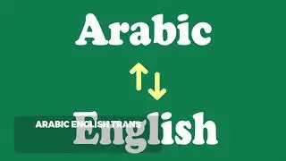 Arabic English Translator App Promotion
