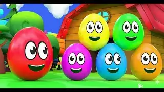 Colorful Eggs Game for Kids 🌈🥚 | Fun Learning & Color Recognition||#kidslearning #kidsvideo