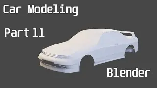 High Poly car modeling in blender Part 11