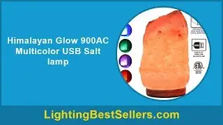 himalayan glow 900ac multicolor usb salt lamp