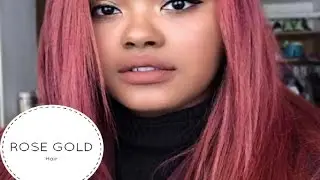 How I Got Rose Gold Hair| Annabelle Hair Review | KennieJD