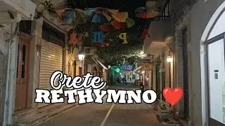 Rethymno Crete Winter - a small walking tour inside the quiet old town