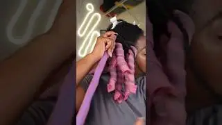 How to use curlformers on natural hair #curlformers #heatlesshairstyles #naturalhairjourney #natural