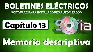 Curso boletines el&eacute;ctricos - Cap&iacute;tulo 13. Memoria Descriptiva - PLCMadrid