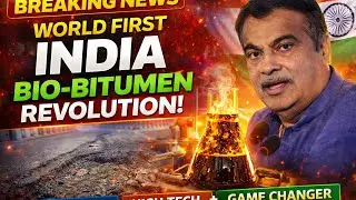 India Leads the World in Bio-Bitumen | The Future of Clean Roads Explained