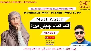 Aapi.pk | Ecommerce | Earning Target | کتنا کمانا چاہتی ہیں؟