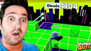 💲 PAGU&Eacute; 20.000 GEMAS por este WORLD RECORD en STUMBLE GUYS 💲 BLOCK DASH ENDLEES