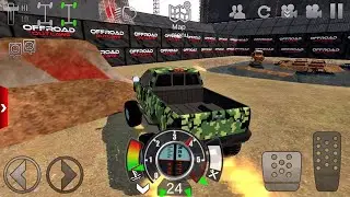 Offroad Outlaws Monster Truck Car Stunt Rally - Android GamePlay
