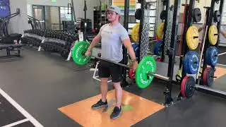Barbell Shrug (Snatch Grip)