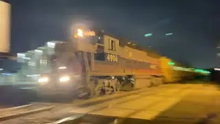 NJ Transit / Metro-North EMD GP40PH-2 4906 Leads Port Jervis Line Train 41 Through East Rutherford