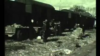 Assen, aardappeltransport per spoor 1950