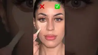 concealer lagane ka Sahi tarika / foundation lagane ka Sahi tarika#shorts