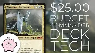 Chromium, the Mutable | EDH Budget Deck Tech $25 | Voltron Control | Magic the Gathering | Commander