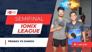 Backhand vs. Forehand: Pranav and Danish's Epic Clash in IONIX League Semifinals!