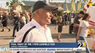 Final night of the 179th Canfield Fair