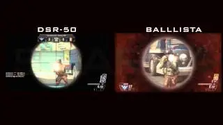 Black ops 2 - Best sniper DSR 50 or Ballista (Comparing)
