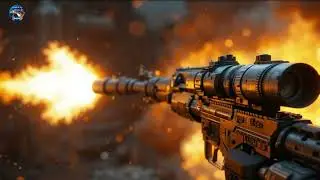 Sound Effect &ndash; Realistic Machine Gun Sound No 3 #Action