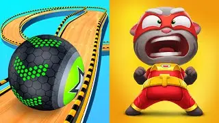 ✅Going Balls🆚 Talking Tom Hero Dash-Discover all the heroes-All Bosses SpeedRun Top Tiktok Game kjlc