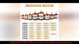 Brushless Motor 2-3S 4S 5S D2830 D2826 D3548 D3542 D3536 D3530 For RC Mini Multicopters Plane Fixed-