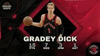 Gradey Dick 15 PTS, 7 REB vs Clippers | Toronto Raptors Highlights (01/16/26)