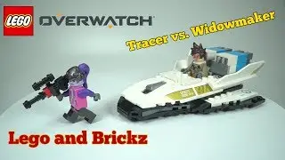 Lego Overwatch 75970 Tracer vs  Widowmaker ( Speed Build and Unboxing ) 😁😎😉