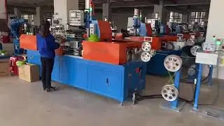 16 Sets of 2-in-1 high speed cable extrusion machine with automatic coiling wrapping and stacking