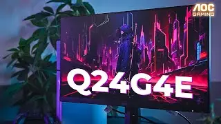 AOC Q24G4E Unboxing & Review