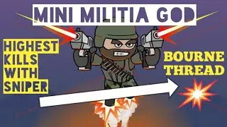Mini militia highest kills | SNIPER OUTPOST | Mini militia highest kills 2020 | 34 kills